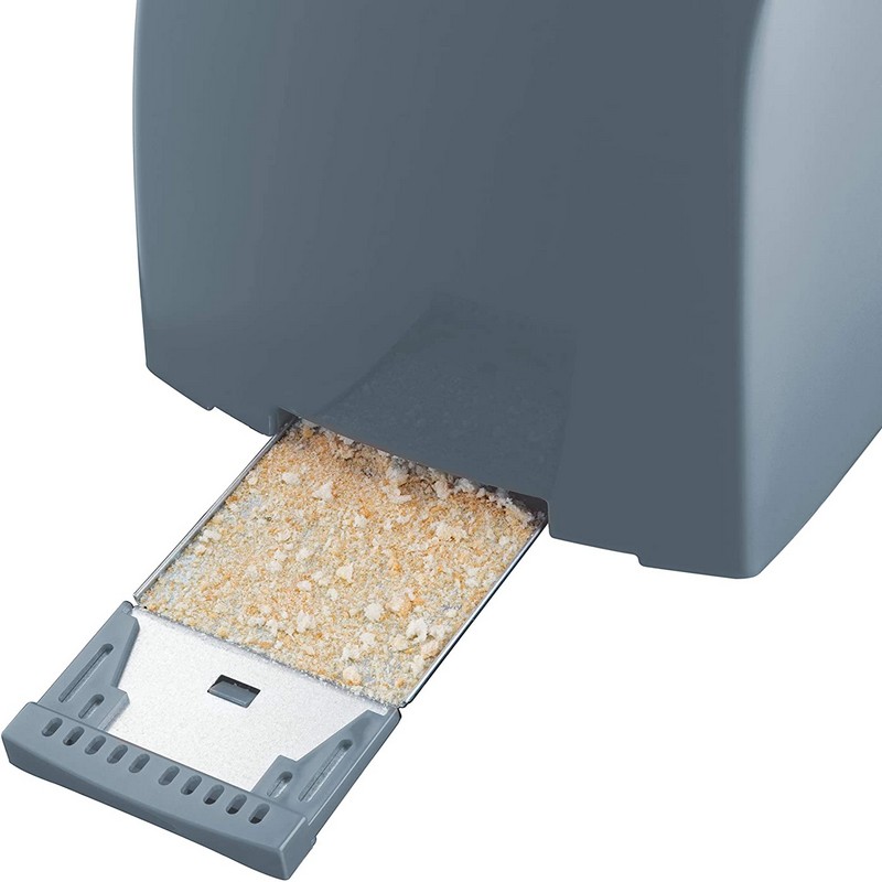 Russell Hobbs Textures 2 Slice Toaster Grey Russell Hobbs Textures 2 Slice Toaster Grey