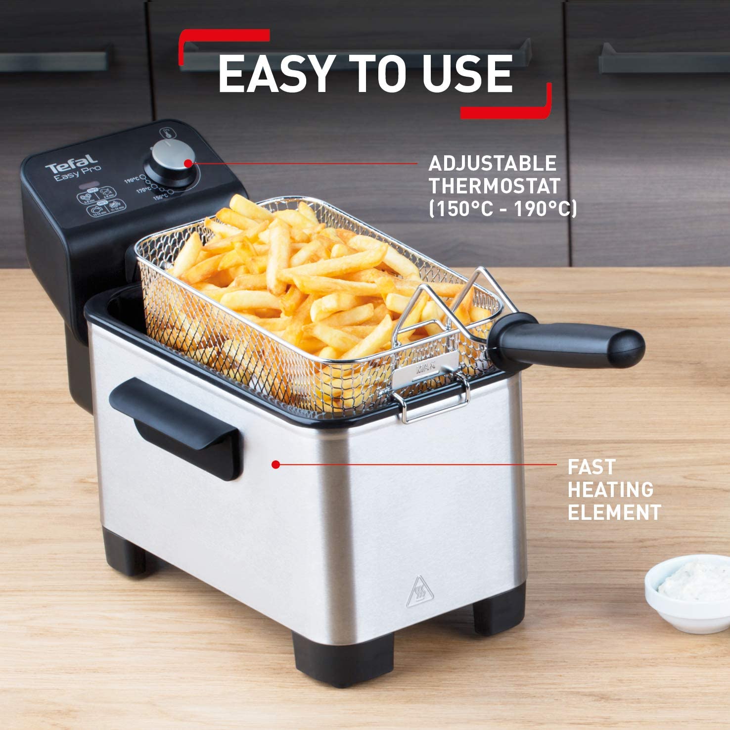 Tefal Easy Pro Deep Fryer | FR333040 Tefal Easy Pro Deep Fryer | FR333040