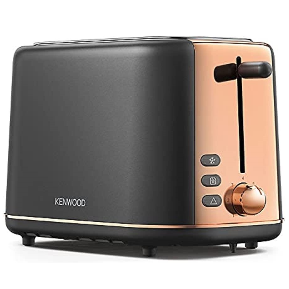 Kenwood Abbey Lux Toaster | Grey Rose Gold | 2 Slice | TCP05.C0DG Kenwood Abbey Lux Toaster | Grey Rose Gold | 2 Slice | TCP05.C0DG