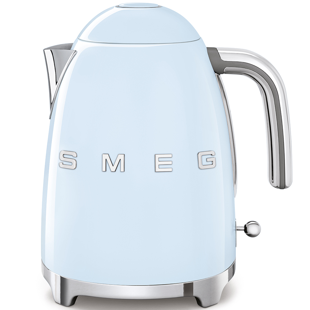 Smeg 50’s Style Aesthetic Kettle | Pastel Blue | KLF03PBUK Smeg 50’s Style Aesthetic Kettle | Pastel Blue | KLF03PBUK