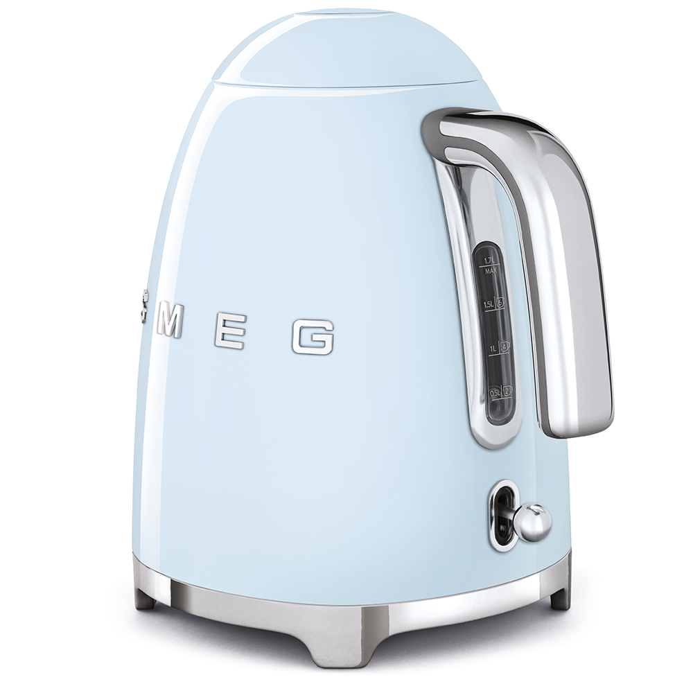 Smeg 50’s Style Aesthetic Kettle | Pastel Blue | KLF03PBUK Smeg 50’s Style Aesthetic Kettle | Pastel Blue | KLF03PBUK