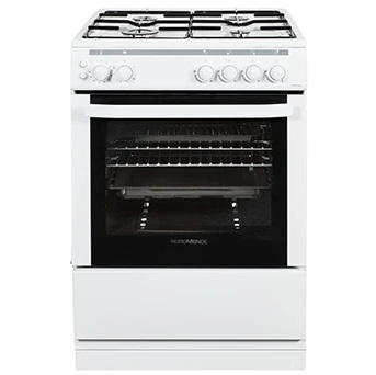 Nordmende 60cm Gas Cooker | White | CTG62LPGWH Nordmende 60cm Gas Cooker | White | CTG62LPGWH
