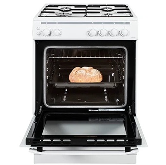 Nordmende 60cm Gas Cooker | White | CTG62LPGWH Nordmende 60cm Gas Cooker | White | CTG62LPGWH