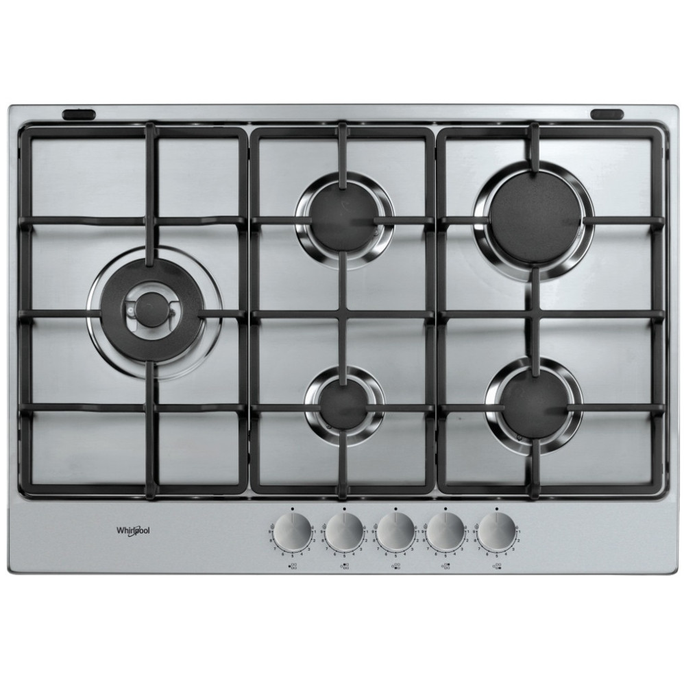 Whirlpool 730CM 5 Burner Gas Hob | TGML761IX Whirlpool 730CM 5 Burner Gas Hob | TGML761IX