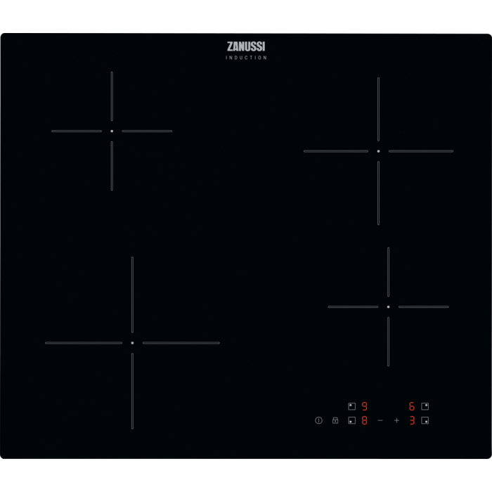 Zanussi 60cm 4 Zone Induction Hob | ZIBN641K Zanussi 60cm 4 Zone Induction Hob | ZIBN641K