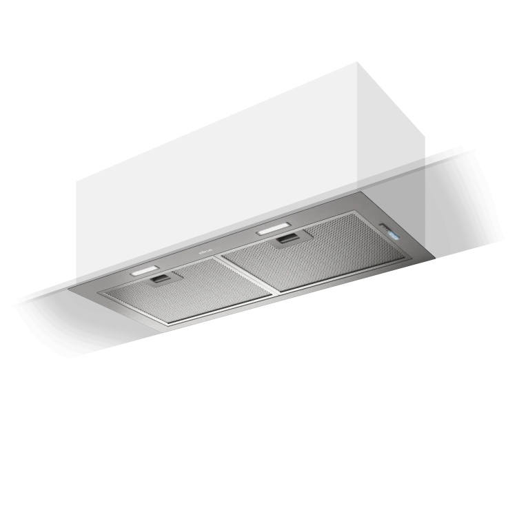 Elica 72cm Fold Hood | Grey | FOLDGRA72 Elica 72cm Fold Hood | Grey | FOLDGRA72