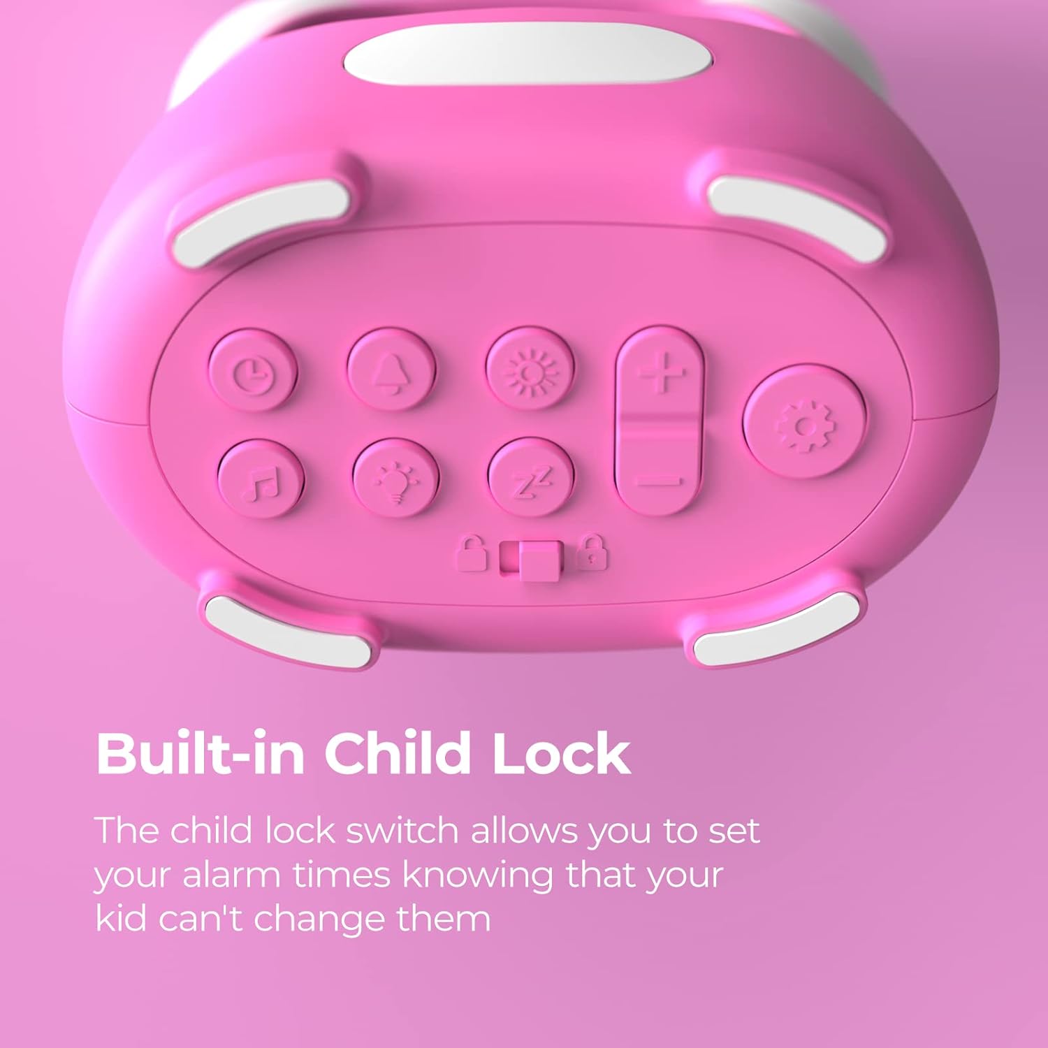 i-Box Blinky Alarm Clock | Pink | 79380PI/14 i-Box Blinky Alarm Clock | Pink | 79380PI/14