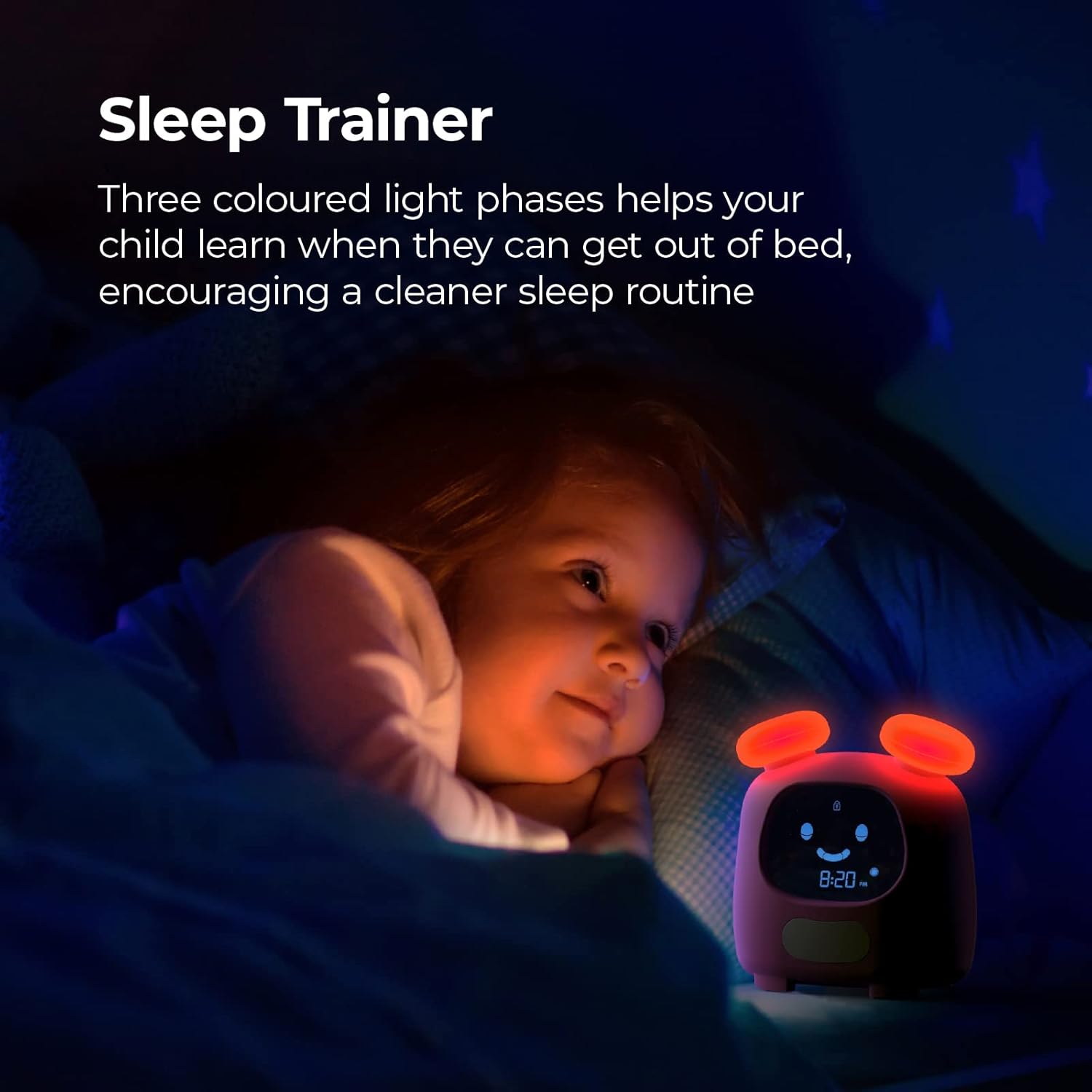 i-Box Blinky Alarm Clock | Pink | 79380PI/14 i-Box Blinky Alarm Clock | Pink | 79380PI/14