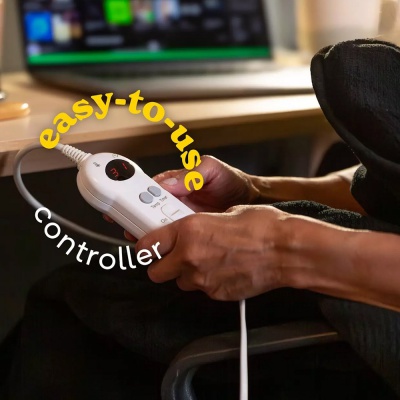 Russell Hobbs Heated Throw | Black | RHHT1004/BLA Russell Hobbs Heated Throw | Black | RHHT1004/BLA