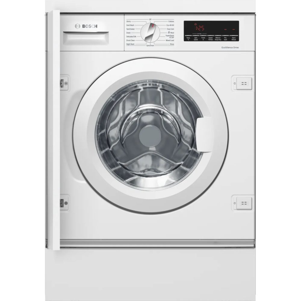 Bosch Series 8 Integrated Washing Machine | 8KG | 1400 Spin | WIW28502GB Bosch Series 8 Integrated Washing Machine | 8KG | 1400 Spin | WIW28502GB