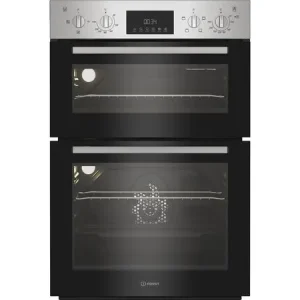 Indesit Built-in Double Oven | Stainless Steel | DII10DIX