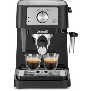 DeLonghi Stilosa Espresso Coffee Machine Black | EC260.BK