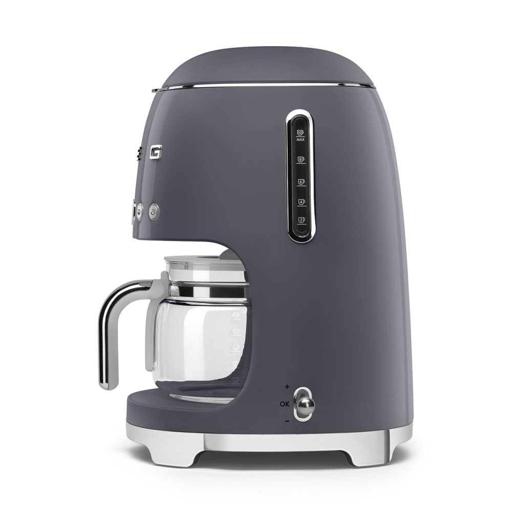Smeg Drip Filter Coffee Machine | Grey | DCF02GRUK Smeg Drip Filter Coffee Machine | Grey | DCF02GRUK